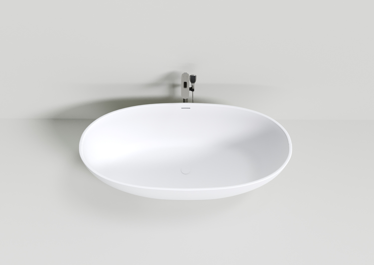 NT Bagno Firenze Ванна отдельностоящая 165х78хh58 см, цвет: белый NT201