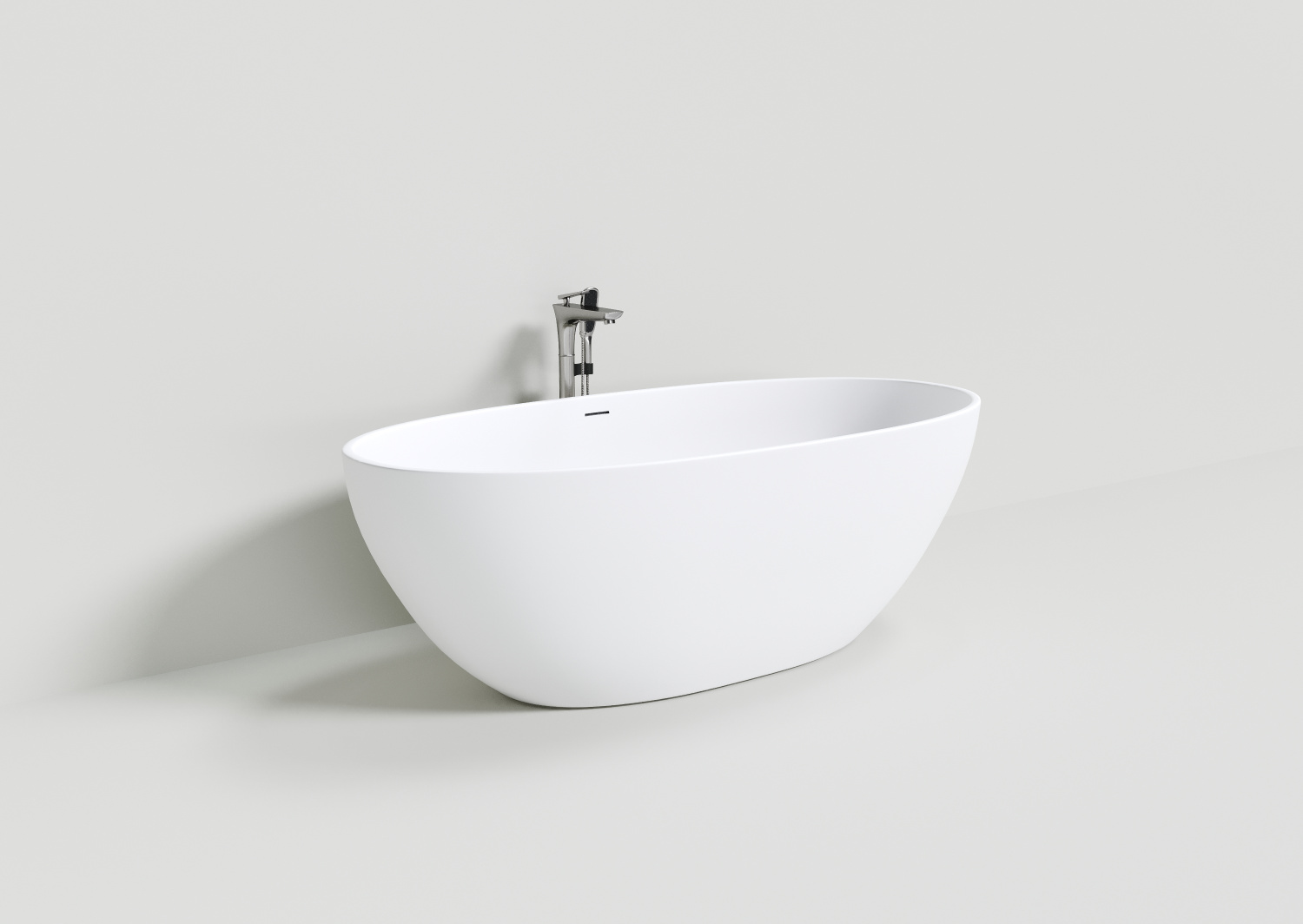 NT Bagno Firenze Ванна отдельностоящая 165х78хh58 см, цвет: белый NT201