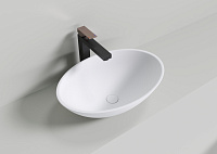 NT Bagno Ravenna Раковина чаша 50х35хh15 см, цвет: белый матовый NT403