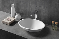 NT Bagno Ravenna Раковина чаша 50х35хh15 см, цвет: белый матовый NT403