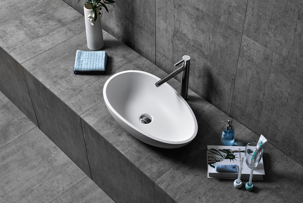 NT Bagno Napoli Раковина чаша 60х35хh16 см, цвет: белый матовый NT404
