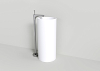 NT Bagno Pavia Раковина напольная 40х40хh90 см, цвет: белый матовый NT608