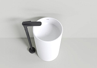 NT Bagno Siena Раковина напольная 45х45хh82 см, цвет: белый матовый NT609