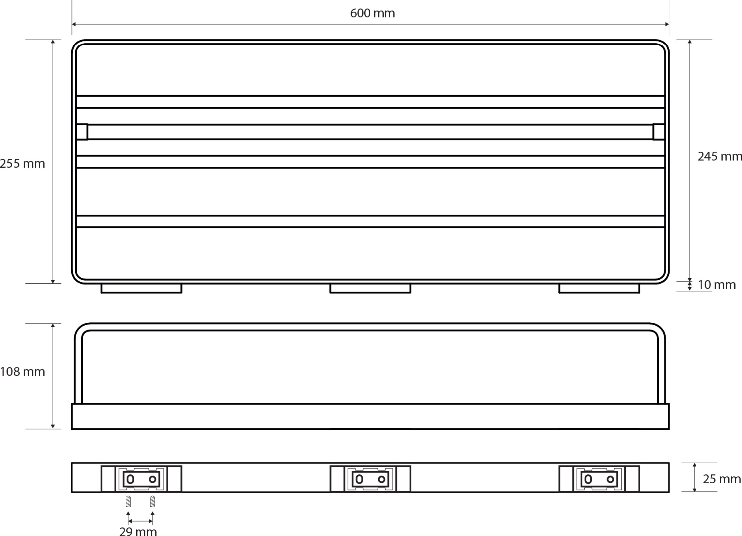 Bemeta Solo Полочка для полотенец цвет: хром 139105262