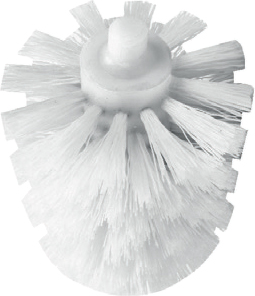 Bemeta White Ершик для унитаза подвесной/напольный с латунной колбой, цвет: белый матовый 102313064