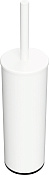 Bemeta White Ершик для унитаза подвесной/напольный с латунной колбой, цвет: белый матовый 102313064