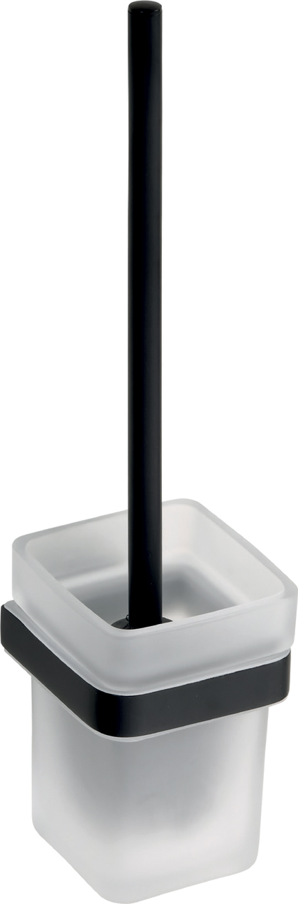 Bemeta Nero Ёршик, подвесной, стекло, щётка, цвет  черный 135013010