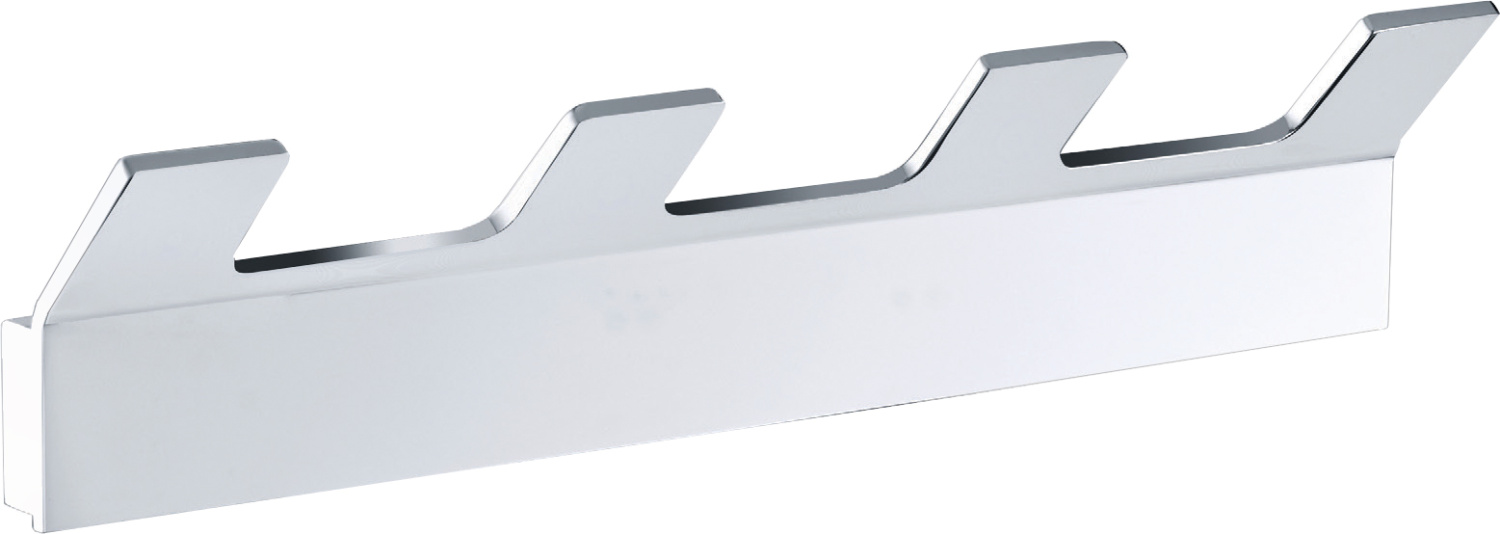 Bemeta Solo Планка с 4-мя крючками цвет: хром 139105212