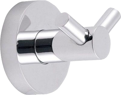 Bemeta Omega Крючок двойной, цвет: хром 104106032