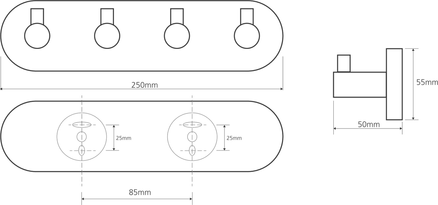 Bemeta Omega Крючок подвесной цвет: хром 104405212