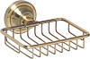 Bemeta Retro Мыльница-решетка, подвесная, цвет: бронза 144108167