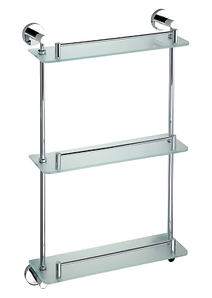 Bemeta Omega Полка подвесная 40x13 см, цвет: хром 104202132