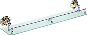 Bemeta Retro Полка подвесная 60x12 см, цвет: золото/хром 144202268