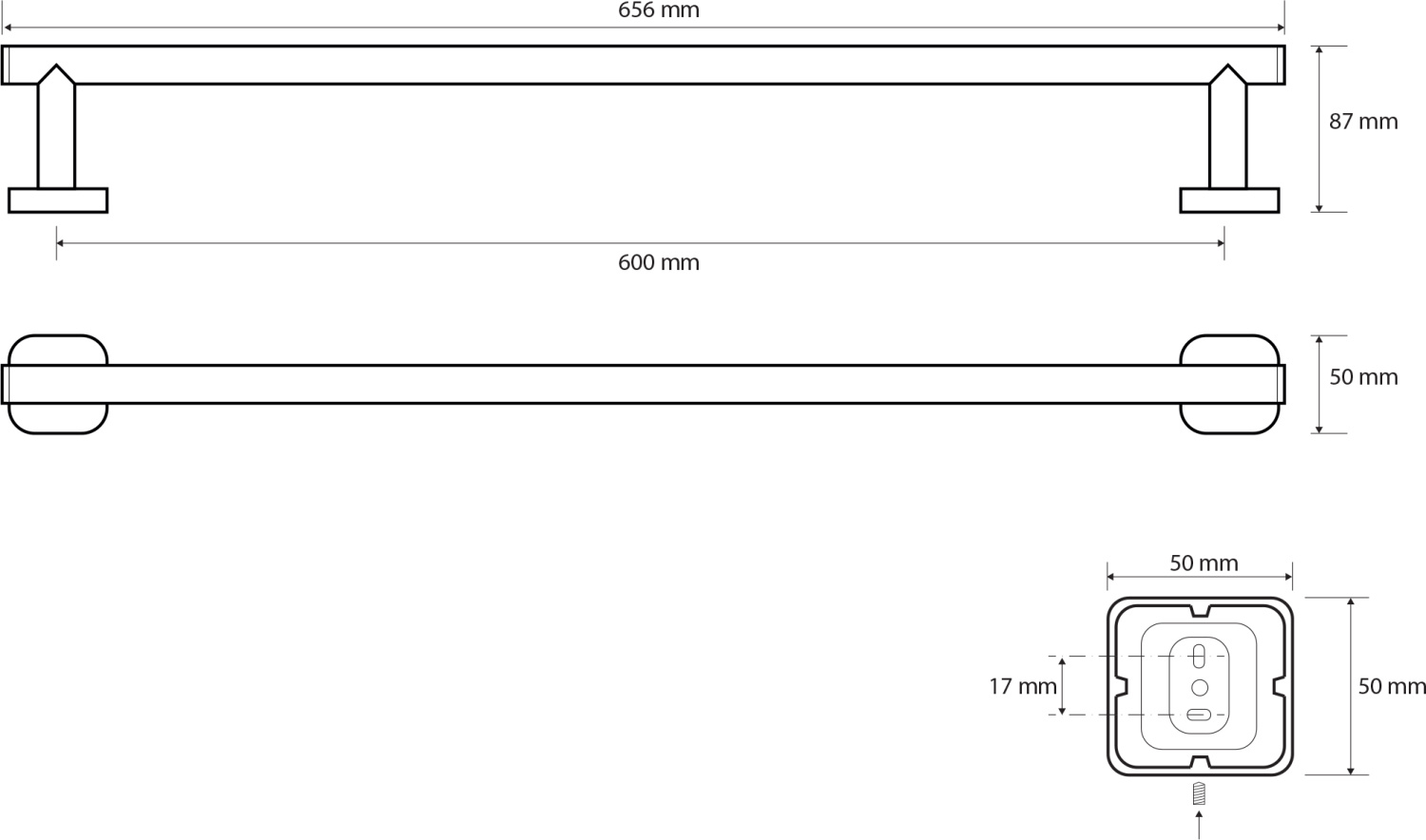 Bemeta Tasi Полотенцедержатель цвет: хром 154104042
