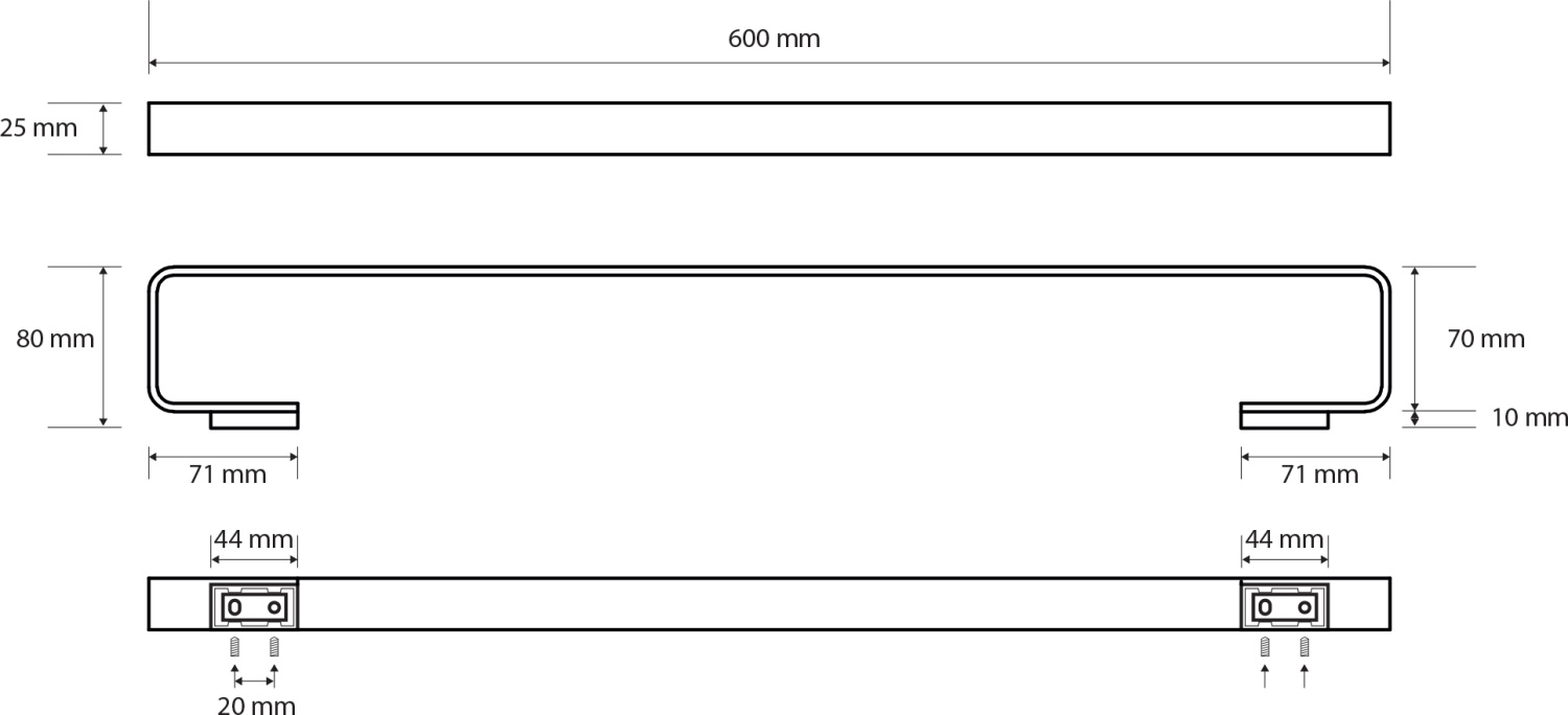 Bemeta Solo Полотенцедержатель цвет: хром 139104282