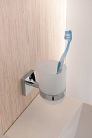 Bemeta Beta Стакан подвесной 7x10,5 см, цвет: хром 132110012