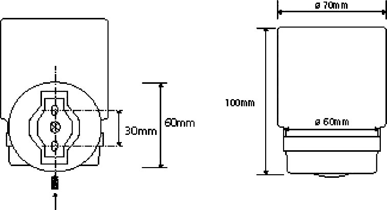 Bemeta Alfa Стакан подвесной 7x9 см, цвет: хром 102410012