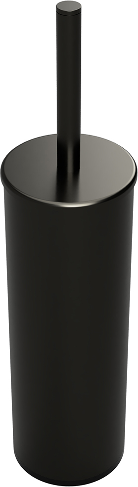 Bemeta Graphit Ершик для унитаза подвесной/напольный с латунной колбой, цвет: антрацит глянцевый 156313067