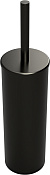 Bemeta Graphit Ершик для унитаза подвесной/напольный с латунной колбой, цвет: антрацит глянцевый 156313067