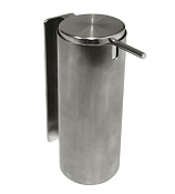 Bemeta Niva Дозатор для жидкого мыла подвесной, латунная колба, цвет: нержавеющая сталь 101109225