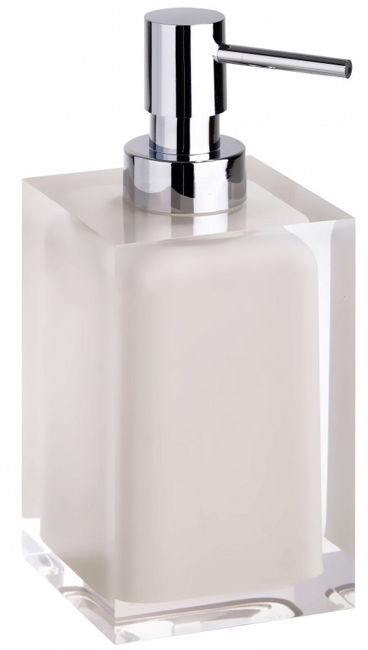 Bemeta Vista Дозатор для жидкого мыла настольный, пластиковая колба, цвет: хром 120109016-101