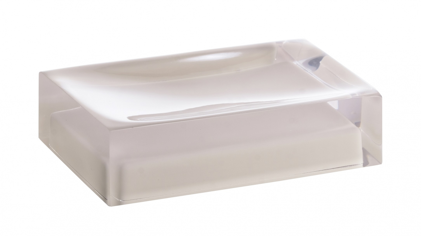 Bemeta Vista Мыльница с пластиковой чашей, настольная, цвет: бежевый 120108196-101