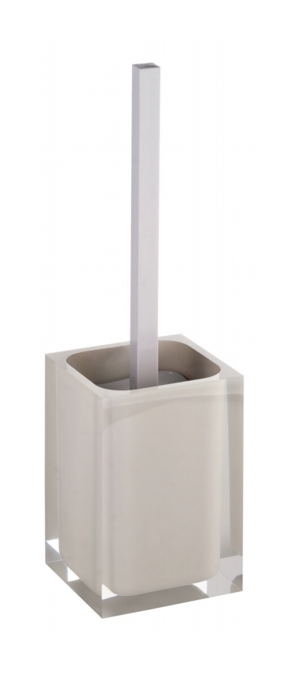 Bemeta Vista Ершик для унитаза напольный с пластиковой колбой, цвет: бежевый 120113316-101