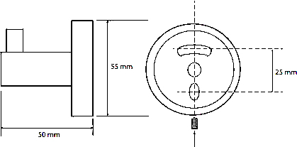 Bemeta Coral Крючок, цвет: медное золото глянцевое 158106022