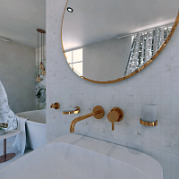 Bemeta Coral Крючок, цвет: медное золото глянцевое 158106022