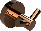 Bemeta Coral Крючок двойной, цвет: медное золото глянцевое 158106032