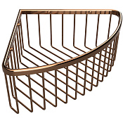 Bemeta Coral Угловая полочка для мыла, цвет: медное золото глянцевое 158208312