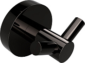 Bemeta Hematit Крючок двойной, цвет: антрацит глянцевый 159106032