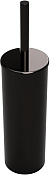Bemeta Hematit Ершик для унитаза подвесной/напольный с латунной колбой, цвет: антрацит глянцевый 159313067