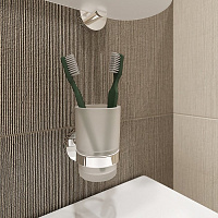 Iddis Sena Держатель со стаканом, одинарный, цвет: хром SENSSG1i45