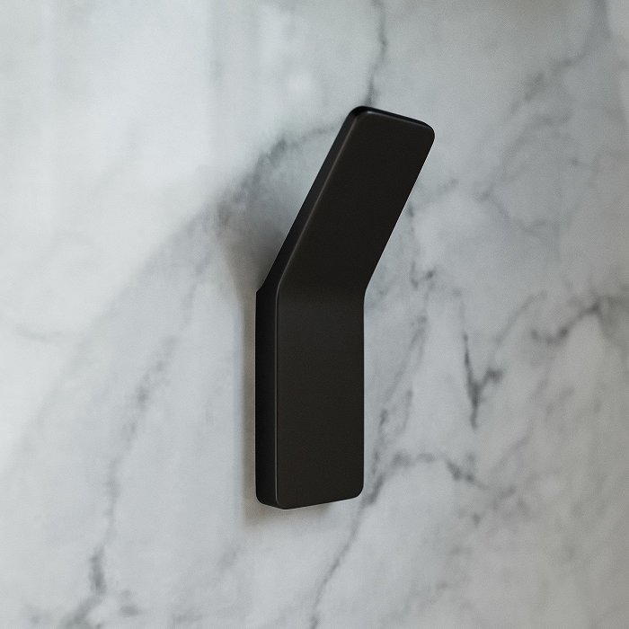 Iddis Slide Крючок одинарный, цвет: черный SLIBS10i41