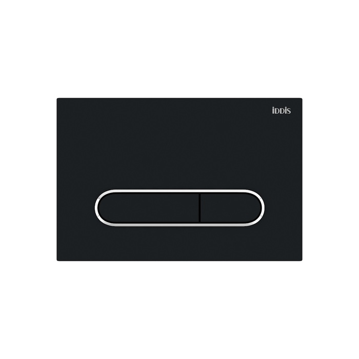 Iddis Unifix Клавиша смыва, цвет: черный UNI71MBi77