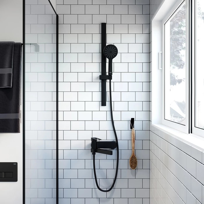 Iddis Душевой шланг 150см, цвет: черный 04P15BLi19