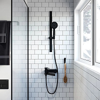 Iddis Душевой шланг 150см, цвет: черный 04P15BLi19