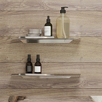 Iddis Slide Полка, нержавеющая сталь, 40 см, цвет: хром SLISC00i44