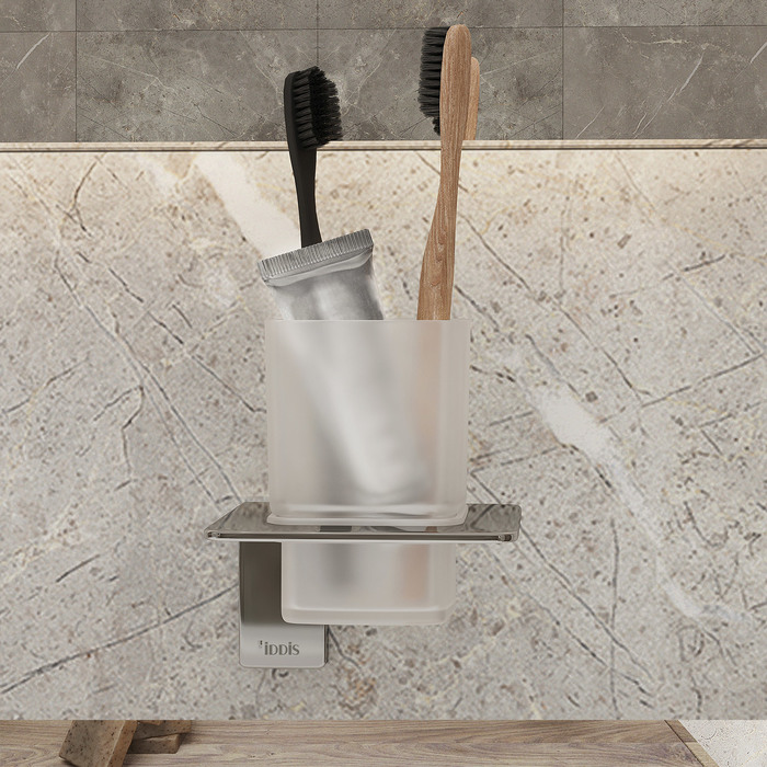 Iddis Slide Держатель со стаканом, подвесной, цвет: хром SLISCG1i45