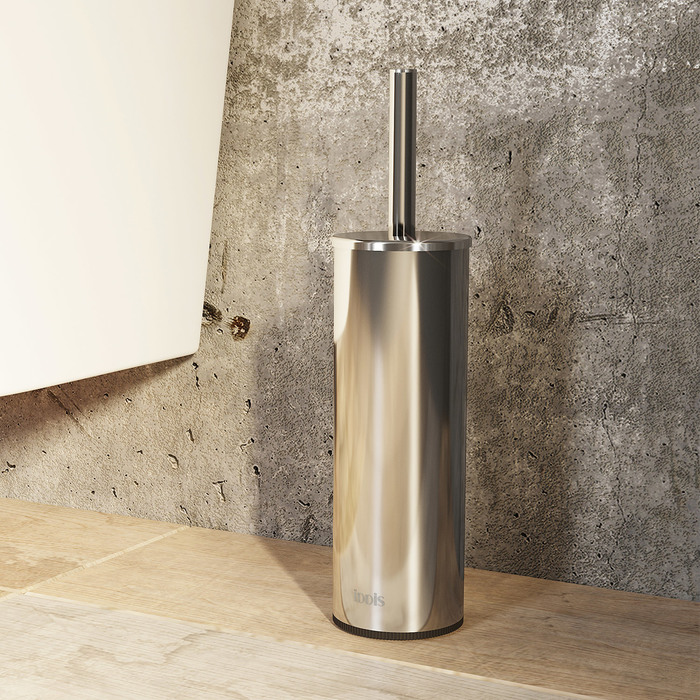 Iddis Ершик для туалета, нерж. сталь, цвет: хром BRU01CCi47