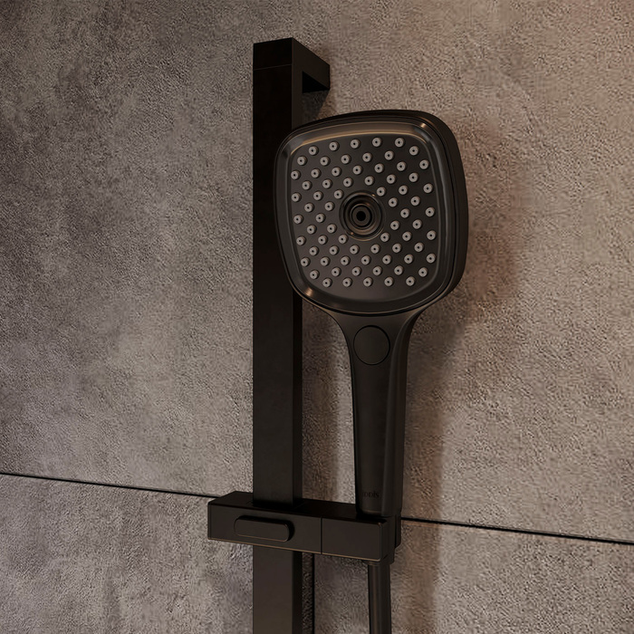 Iddis Slide Лейка для душа, накладная, цвет: черный SLI3F0Bi18