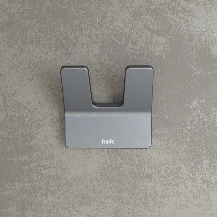 Iddis Slide Крючок двойной, сплав металлов, цвет: графит SLIGM20i41