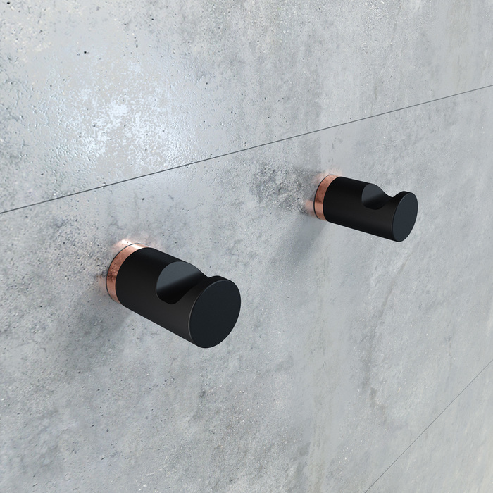 Iddis Petite Крючок одинарный, сплав металлов, цвет: черный PET2SR1i41