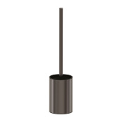 Iddis Petite Ершик для унитаза напольный с латунной колбой, цвет: графит PETGMP0i47