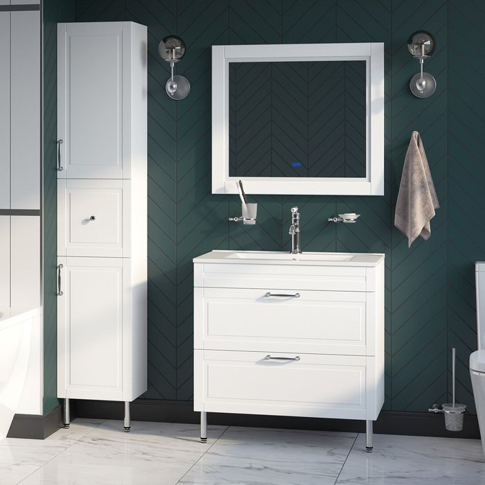 Iddis Oxford Зеркало с подсветкой, 70х4хh80 см ЗЛП110