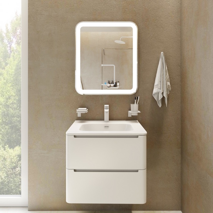 Iddis Edifice Зеркало с подсветкой, 80х70 см ЗЛП107