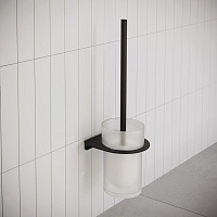 Iddis Noa Ершик для туалета, матовое покрытие, цвет: черный NOABLG0i47