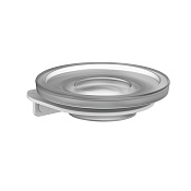 Iddis Noa Мыльница со стеклянной чашей, подвесная, цвет: белый NOAWTG0i42