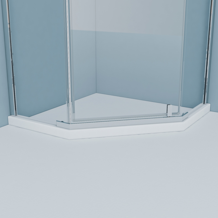 Iddis Steel Профиль под душевое ограждение, 100х100 см, цвет: белый STE5WS0i22